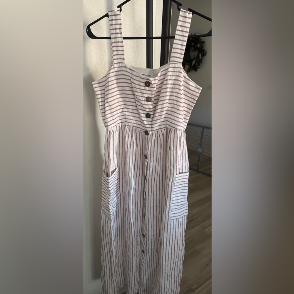 Artisan NY maxi linen dress